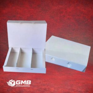 Embalagem Comida Japonesa Sushi Branca Lisa - 100 Un.